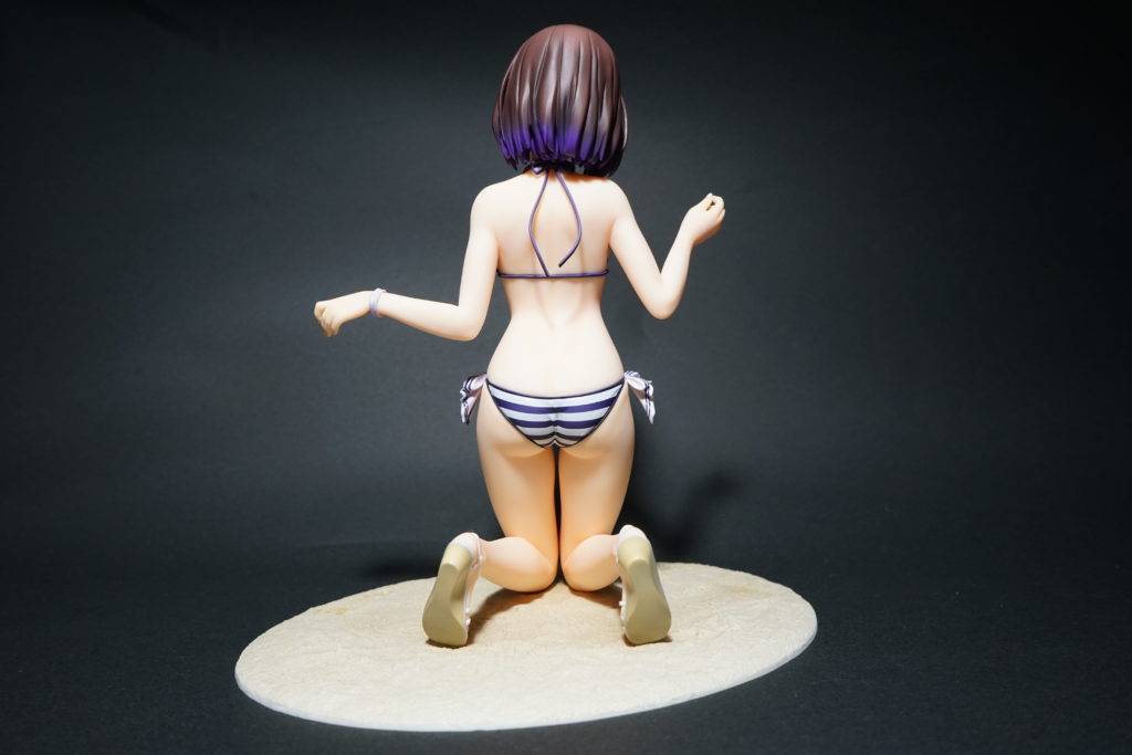 イラストのモデリングに使える冴えカノ加藤恵の際どい水着のフィギュア